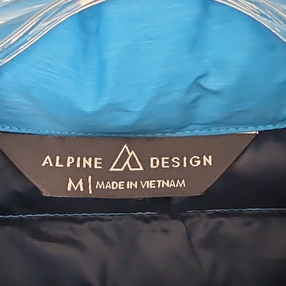 Alpine Design Blue Puffer Jacket - Picture 2 of 6
